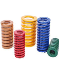 Heavy Duty 2Pcs Spiral Stamping Compression Springs Made From Durable AlloySteel For Industrial Projects And DIY Fixes To Hold Down Parts With Solid Mechanical Grip In 60Mm Length colors and sizes