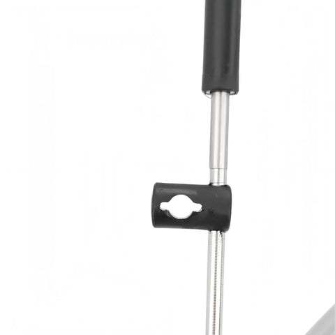 Close-up of 16Foot Gen I Throttle and Shift Cable Set for Mercury Outboard Boats with black and silver connector