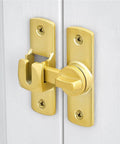 90 And 180 Degree Adjustable Barn Door Lock For Privacy And Security, Easy Install Sliding Door Latch on white barn doors