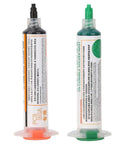 Pro Grade UV Light Curing Solder Mask Ink For PCBs, 2 Pcs Black And Green Solder Resist Ink For BGA Electronics