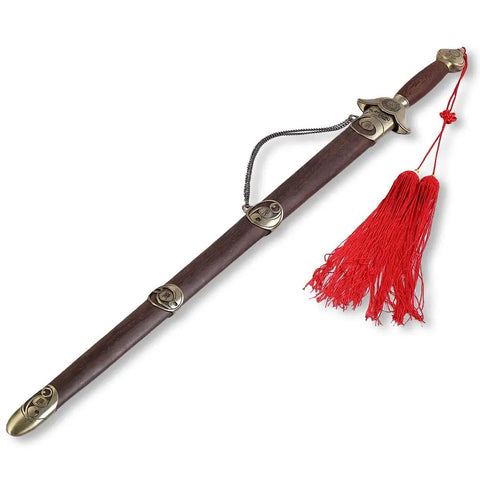 Flexible 28 Inch Tai Chi Sword With Matte Stainless Steel Blade Rust Resistant And Smooth Flow For Martial Arts Dope Eight Trigrams