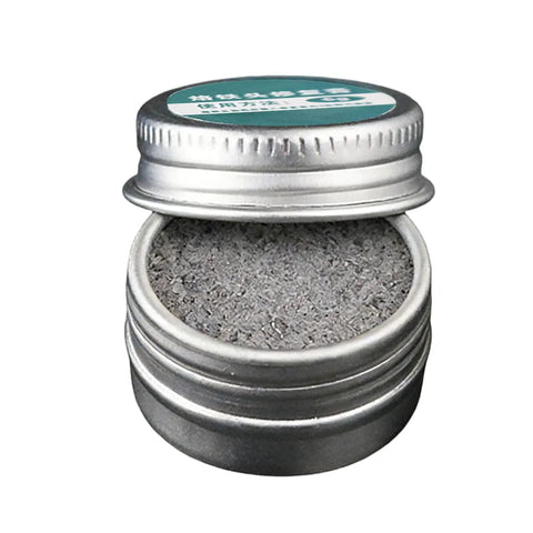 Open jar of Pro Grade Soldering Tip Tinner And Oxidation Removal Paste For Electronics Repair, Circuit Boards, And DIY Projects, 6g size
