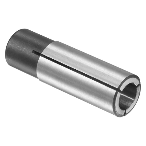 One Half Inch To Eight Millimeter Collet Chuck Driver Adapter for engraving showing carbon steel build with precise clamping detail