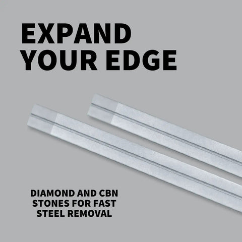 Diamond Coated Tri Angle Sharpmaker Stones For Quick Steel Removal 7 Inch Sharpening Rods Set For Tri Angle Sharpmaker System