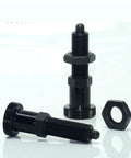 Heavy Duty Index Plunger With A Snug Hex Collar And Locking Aluminum Spring Knob Built Damn Tough for precision locating and fastening.