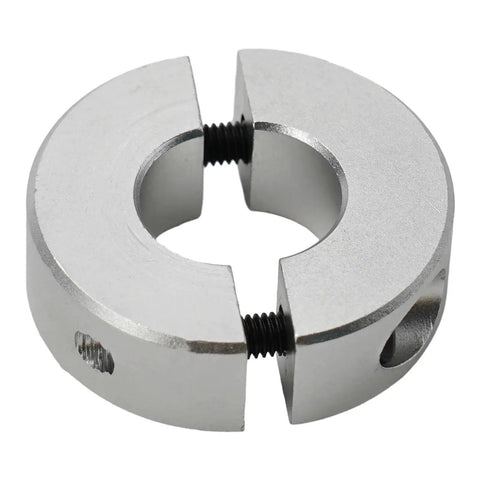 Killer Aluminum Double Split Clamp Shaft Collar Adjustable Locking Ring Fits 13 To 30 Mm Shaft Sizes Secure Grip 20 Mm Pack on shaft