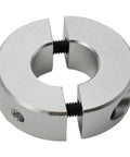 Rock Solid Aluminum Alloy Shaft Collar Features Single Split Clamp Spacers Mechanical Stops Positioner Anodized Finish Long Life Grip Stability Holding Power Soft Shafts Low Axial Loads Build Rig Smarter Faster Save Cash Repairs Top Shelf Gear, split clamp collar
