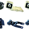 Heavy Duty Engine And Transmission Mount Kit For 1997 2005 Chevy Montana Oldsmobile Silhouette Pontiac Trans Sport Venture 3.4L V6 Fwd, detailed view of components.