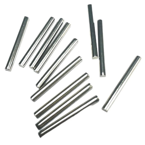 12 Pack 3mm By 30mm Dowel Pins M3 Metal Shelf Pegs For Woodworking And Furniture Stainless Steel 304 Ground To Precision