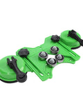 Jiawu 16 Piece Hole Saw Kit For Tiles Drilling Heavy Duty Metal Wood Plastic Glass Ceramic And Stone, green suction guide