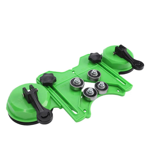 Jiawu 16 Piece Hole Saw Kit For Tiles Drilling Heavy Duty Metal Wood Plastic Glass Ceramic And Stone, green suction guide