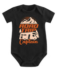 Infant One Piece Romper With Road Trip Captain RV Theme Cute Abstract Pattern Soft Cotton Knit Unisex Baby Outfit For Everyday Wear Easy Diaper Changes Cozy Casual Style Ideal Gift For Baby Showers