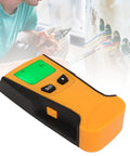 Aramox Wall Scanner Stud Finder, PC ABS Cordless Stud Detector with LCD Green Backlit Screen for home improvement tasks.