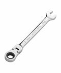 10mm Flex Head Ratcheting Wrench With 72-Tooth Cr-V Steel, 180 Degree Flexible Box End For Tight Spaces, Pro Grade Auto And DIY Repair