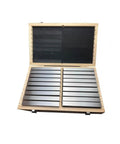 Pro Grade Parallel Gauge Blocks Set 18 Pairs Heavy Duty Alloy Steel Machine Tool Kit For CNC Milling in storage case.