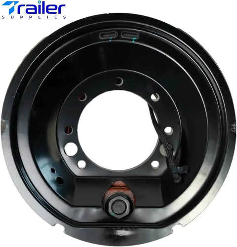 Heavy Duty Left Hand Self Adjusting Electric Brake Assembly For 12K To 15K Trailer Axles, Twelve And A Quarter By Five Inch Drum