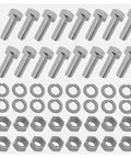 Bolts and nuts for Heavy Duty Tiller Tine Set For 12075 12089 12090 12212 14038 15009 Replacement For Troy Bilt OEM