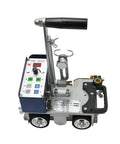 Heavy Duty Portable Automatic Magnetic Welding Trolley Fillet Machine For Steel Structure Angle Jobs 22W with control panel and handle.
