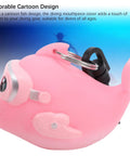 Glow In The Dark Diving Mouthpiece Cover For Night Dives Dust Proof Second Stage Regulator Holder in pink fish design