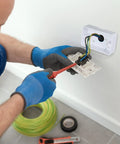 Wall Mount Outlet Boxes 5-Pack, Durable ABS Electrical Enclosures For Low Voltage Wiring, Safe, Easy Install Junction Boxes For Home, Garage, Or Office Projects.