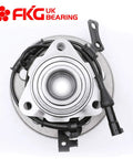 Bolt On Front Wheel Bearing Hub Assembly Set for Ford Explorer 2006 to 2010 Explorer Sport Trac 2007 to 2010 Mercury Mountaineer