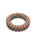 Slick Hollow Shaft Frameless Motor Built With Brushless DC Outer Rotor Architecture core with copper winding for efficient torque output.