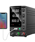 Built Tough Lab Bench DC Power Supply For Dead Reliable Electronics Testing With Precision Dial Controls Offering Adjustable 60V 5A And 30V 10A Output On Any Pro Shop Job Featuring Rock Solid Short Circuit Protection And Overload Shields.