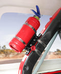 Off Road Roll Bar Mount For Fire Extinguisher And Water Bottle Quick Release Adjustable Aluminum Bracket Fits Jeep Wrangler