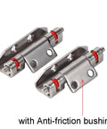 Heavy Duty Stainless Steel Door Hinges for Distribution Boxes and Switchgear Rust Proof Industrial Grade Hardware with anti-friction bushing