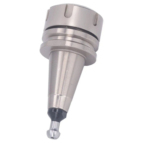 Hot Shop Ready CNC Lathe Collet Chuck Holder With Mega Precision And Super Tight Runout For High Speed 30k RPM Machining Jobs with metallic finish.