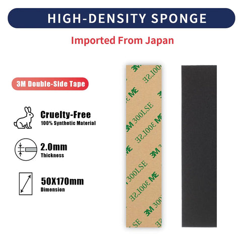 Top Shelf Precision Cut Light Seal Foam Sponge Replacement Kit For Classic Olympus Om Film Cameras detailed view of high-density sponge and specs