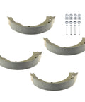 Two Pair 12 Inch Electric Trailer Brake Shoes Replacement Kit For Dexter K71-127-00 Durable Easy Install Fits 12x2 Electric Brakes