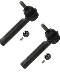 Outer tie rods from Front Steering Knuckles And Wheel Hub Bearings Plus Outer Tie Rod Ends Replacement Kit For 2009 To 2013 Toyota Corolla Matrix