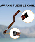 Gimbal Ribbon Cable Replacement for Air 3s Drone, showcasing PTZ flat ribbon wire with highlighted connectors.