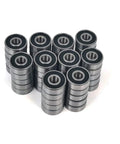 608 2RS Bearings 50 Pack 8x22x7mm Double Rubber Sealed Ball Bearings For Skateboards And Small Equipment Chrome Steel Smooth Spin Durable And Ready To Roll stacked bearings