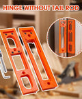 Door Hinge Jig Installation Kit with Adjustable Template and Milling Cutter for Precise Hinge Alignment