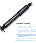Front And Rear Shock Absorber Kit For Silverado 1500 And Sierra 1500 1999 Through 2007 344380 Gas Strut Auto Shocks