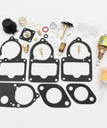 Carburetor Rebuild Kit For VW Solex Brosol Bocar 28 PICT To 34 PICT-3 Stock Carburetor Repair With Float And 12V Cutoff Valve Solenoid