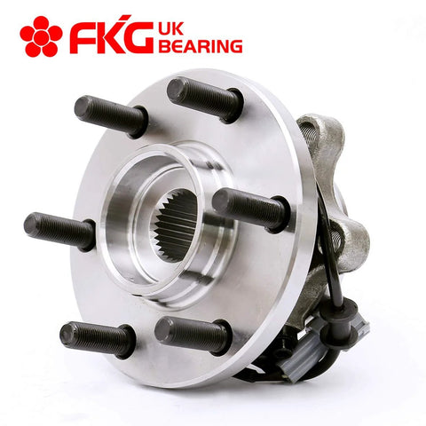 Front Wheel Bearing Hub Assembly With ABS For 2005 2016 Nissan Frontier 4WD 4x4, 2005 2012 Pathfinder 4WD 4x4