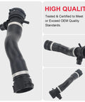 BMW Engine Upper Radiator Coolant Water Hose Pipe Replacement Fits E82 E88 E92 E90 E91 Z4 128i OEM 17127531579