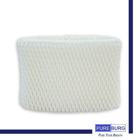 Four Pack Humidifier Wick Filters Made To Fit Honeywell HAC-504 Series And Filter A in white mesh material, front view