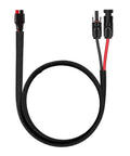 Beefy 10AWG Solar Panel Cable Kit For RV Marine Boat And Portable Solar Generators Power Stations 60cm Long Durable Wiring With Connectors