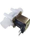 DC 12V 1/2 Inch Solenoid Valve NC Normally Closed Water Inlet Flow Switch with G1/2 Thread for Appliances