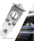 Car A C Expansion Valve For Honda Ford Dodge Ram 80213TF0G01 Metallic Anti Wear Valve Silver Finish for AC System Repair