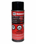 Motorcraft silicone spray lubricant in 12.25 oz can, labeled for protecting and prolonging rubber parts, with hazard symbols visible.