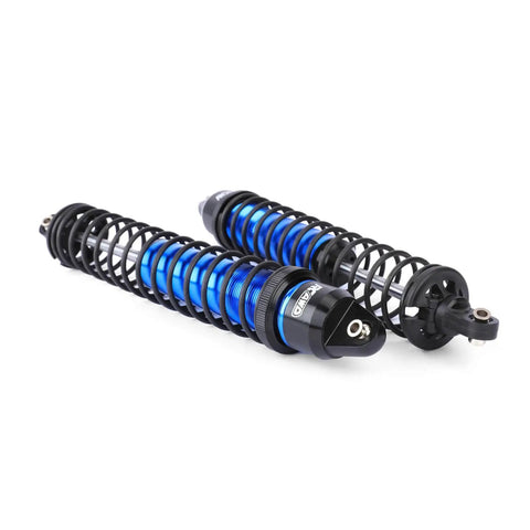 Xmaxx 8S 6mm Thick Shaft Upgraded Shock Absorbers With Beefed Up Dual Stage Springs for Traxxas X Maxx Blue