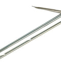 Beefy Notched 125 Cm Speargun Shaft With Tahitian Style Single Flopper, 6.5 Mm Diameter, Tempered Steel Arbalete Replacement