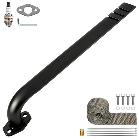 Mini Bike Exhaust Header Pipe Kit For Lifan ✓
