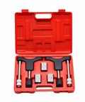 Pro Grade Thread Corrector Kit For Automotive External Bolt Threads, Heavy Duty Thread Repair Tool in red case