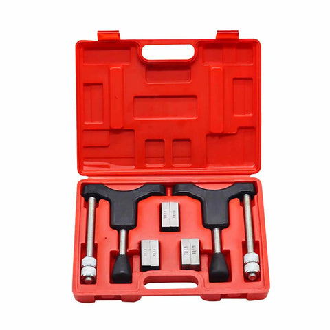 Pro Grade Thread Corrector Kit For Automotive External Bolt Threads, Heavy Duty Thread Repair Tool in red case